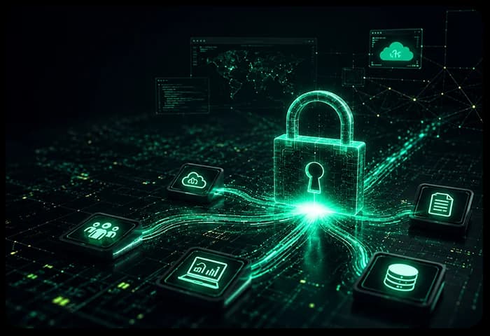L'équipe de développement logiciel de Clustox collaborant sur un projet