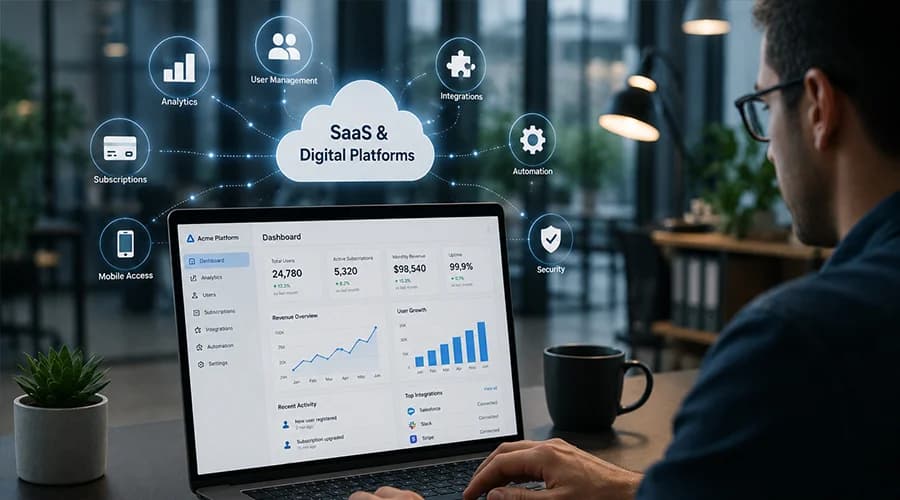 SaaS et plateformes numériques