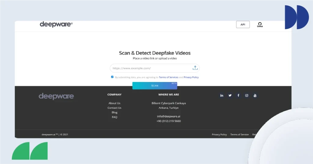 Deepwater Scanner