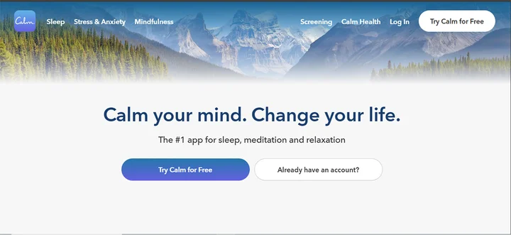 Calm: Mindfulness, Sleep, and Relaxation for Everyday Balance