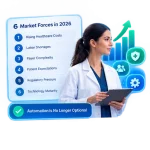 DME healthcare workflow automation tipping point showing rising admin costs against falling reimbursement in 2026