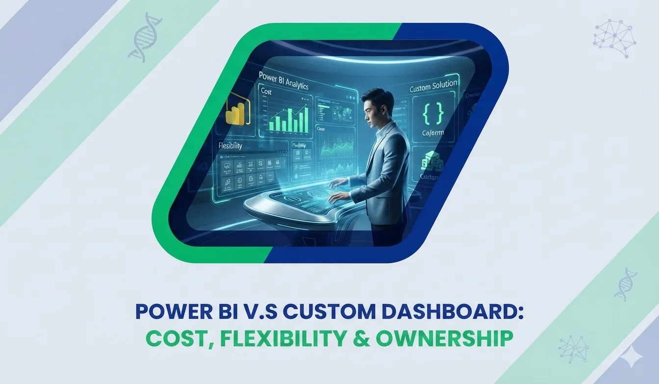 Power BI v.s Custom Dashboard: Cost, Flexibility & Ownership
